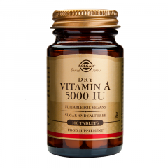 Solgar Vitamin A 5000 IU 100 Ταμπλέτες