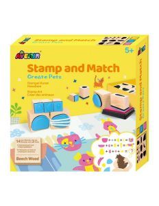 Avenir Stamp and Match - Create Pets 5+