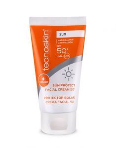 Tecnoskin Sun Protect Facial Cream Color SPF50+ Αντηλιακή Κρέμα Προσώπου με Χρώμα, 50ml