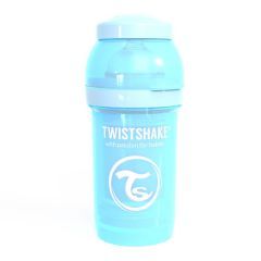 Twistshake Μπιμπερό Κατά των Κολικών Pastel Blue 0+, 180ml