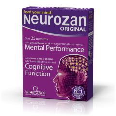 Vitabiotics Neurozan, Σύνθεση Θρεπτικών Συστατικών για την Υγεία του Εγκεφάλου, 30 Ταμπλέτες