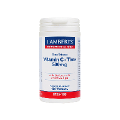 Lamberts Vitamin C Time Release 500mg 100 Ταμπλέτες