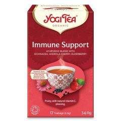 Yogi Tea Immune Support Τσάι Για Ενίσχυση Του Ανοσοποιητικού 34.0g, 17 Φακελάκια