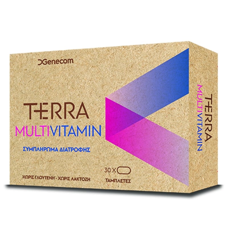 Genecom Genecom Terra Multivitamin 30 ταμπλέτες